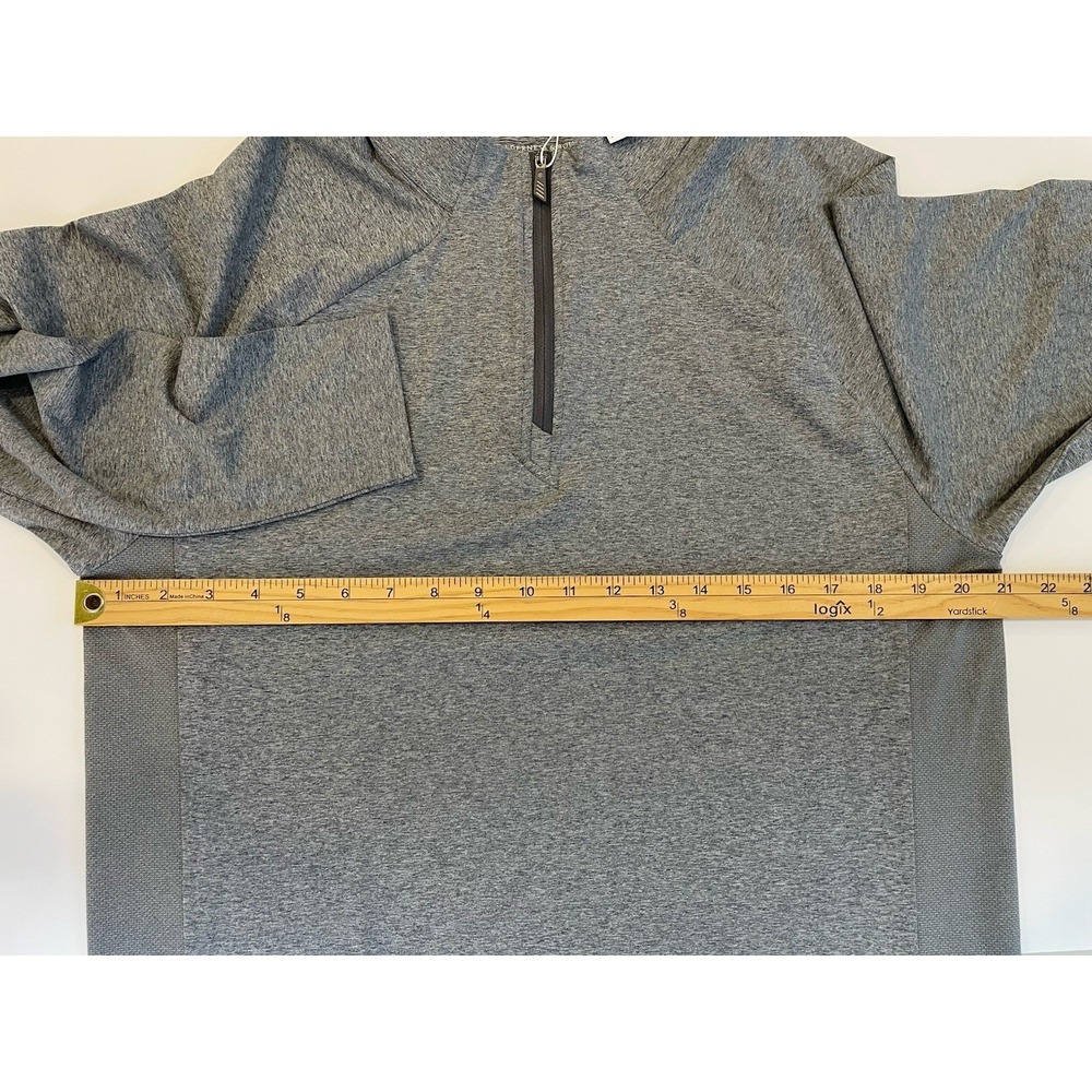 NEW Holderness & Bourne Airation Darrow Pullover Sz Medium Heathered Charcoal - Picture 7 of 9